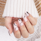 24pcs/Set Press On Nails XNPH1087